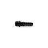 Contact pneumatic plastic, mâle, 8 bar/116 psi max.3.0mm